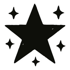 Hand drawn emotional abstract vector illustrations set – expressive black and white psychological art of human feelings: joy, sorrow, trust – retro ink texture design for posters, editorials, covers.