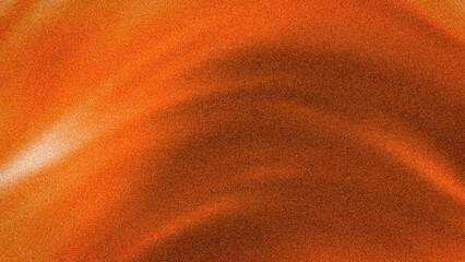 Vibrant orange and rich brown hues blend softly in this warm abstract 4K background, featuring a subtle blur and a delicate grainy texture