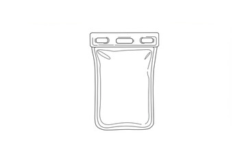 Modern waterproof pouch design for protecting electronics during outdoor adventures and travel