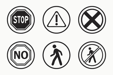 set of vector icons