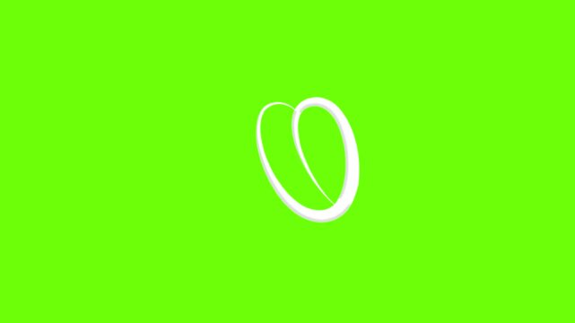 Circular Line Explosion Animation &ndash; Green Screen FX