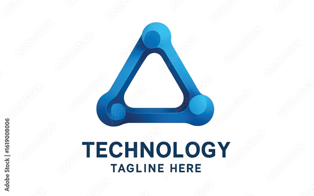 Poster digital sphere global link technology logo concept design. 3d three dimensional style. symbol graphi