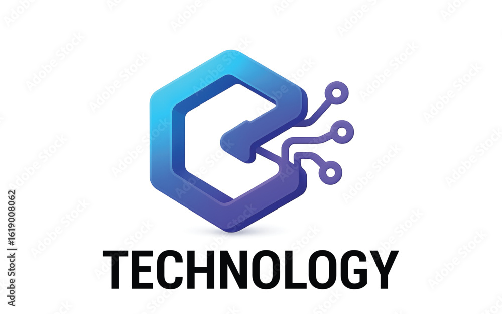 Poster digital sphere global link technology logo concept design. 3d three dimensional style. symbol graphi
