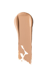 dark beige brown shimmer smear of highlighter, cosmetic product stroke, beauty product texture,...