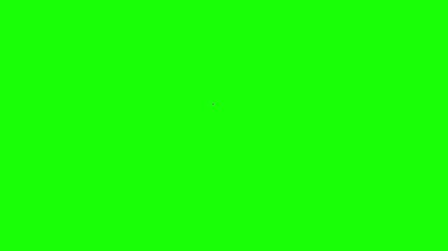 Romantic Heart Explosion &ndash; Cartoon Love FX | 4K Green Screen