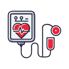 Blood Pressure Monitor Icon
