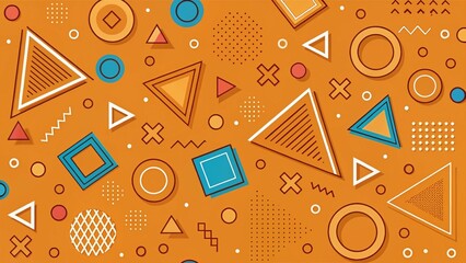 textured background with different geometric patterns	
