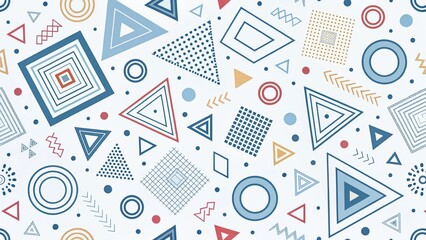textured background with different geometric patterns	
