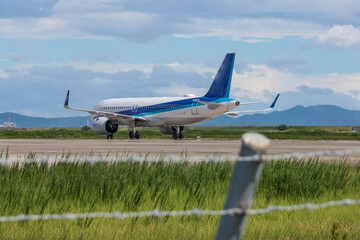 Saga International Airport Bathed In Summer Sunlight