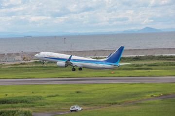 airplane at the airport