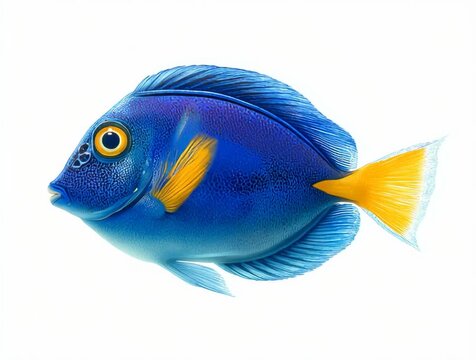 fish, blue tang, Nemo, clownfish, underwater, Finding Nemo, sea, water, ocean, aquarium, tropical, blue, animal, cartoon, isolated, vector, nature, illustration, colorful, yellow, coral, reef, white, 