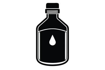 blood bottle vector icon