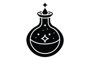 mystic potion vector icon