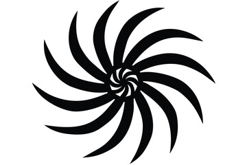 Obraz premium spider swirl vector icon