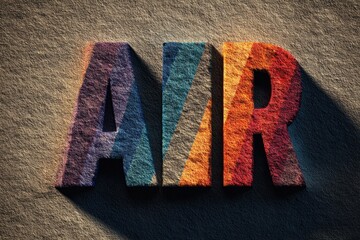 Vivid letters reading 'Wared' appear as colorful billowing smoke clouds on a plain teal background, evoking creativity and imagination