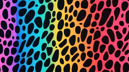 Obraz premium Rainbow abstract pattern background