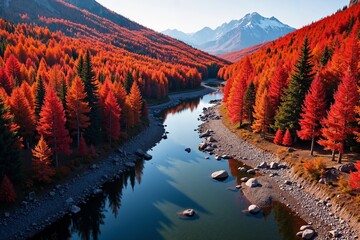 Fire Leaves River	

