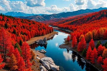 Fire Leaves River	
