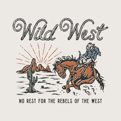 Wild West No Rest Rebels Scene