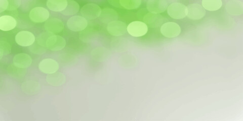 Obraz premium Light Green Abstract Bokeh Background with Soft Glow and Faded Nature Blur Texture