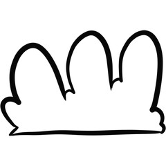 Minimalist Garden Leaves Illustration