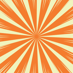 Abstract Sunburst Radial Background Pattern Design new 2025 trendy burst comic style background