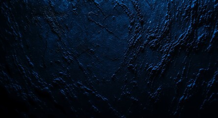 Obraz premium Dark Blue Textured Background Abstract Grunge Wall Surface Pattern Navy Blue Rough Wallpaper