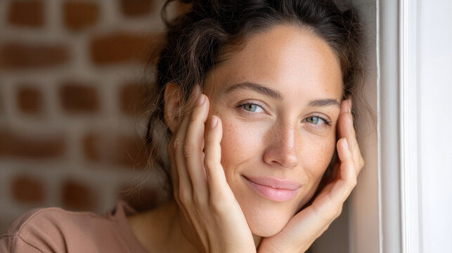 Natural beauty with a no makeup look for skin confidence and wellness