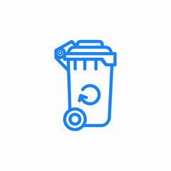 cup recycled icon sign vector