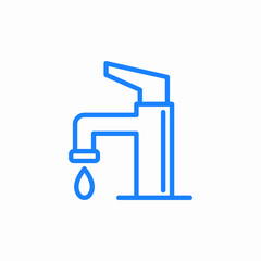 Obraz premium faucet tap icon sign vector