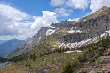 Hidden Lake at Glacier National Park