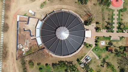Arena, Parque do Peão de Barretos: Construction Drone Photography