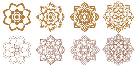 한국 전통 문양, 팔각형, Korean traditional patterns, octagons, various old traditional designs