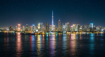 Fototapeta premium the sky is clear