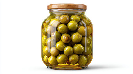Jar of capers stands serene, filled with potential for culinary delight, simple ingredient promising burst of flavor