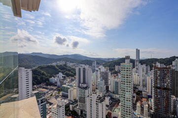 Aririb&aacute; Neighborhood Panorama, Balne&aacute;rio Cambori&uacute;, Santa Catarina, Brazil