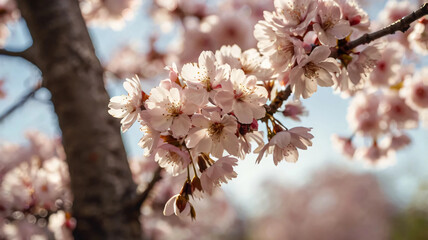 cherry blossom in spring
