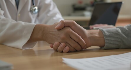 Obraz premium Healthcare Partnership and Patient Trust