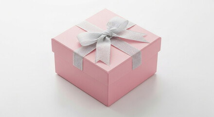 Obraz premium pink gift box