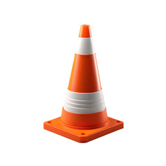 Realistic traffic cone