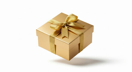 Obraz premium gift box isolated on white