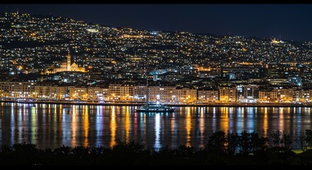 a city by the water