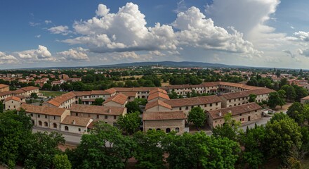 white clouds in the sky
