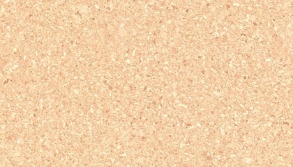 Light Beige Cork Board Texture Detailed Background with Organic Pattern
