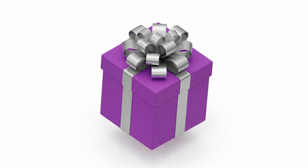 Obraz premium gift box with ribbon