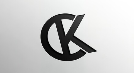 Abstract Monogram Modern Logo Graphic Design Element