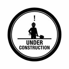 under construction sign