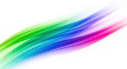 Abstract Rainbow Swirl Background