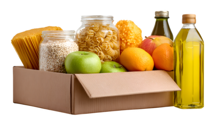 box of fruit and vegetables