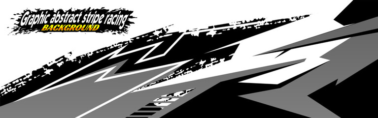 Car livery vector graphics. Abstract grunge background design for vehicle vinyl wraps and car branding.